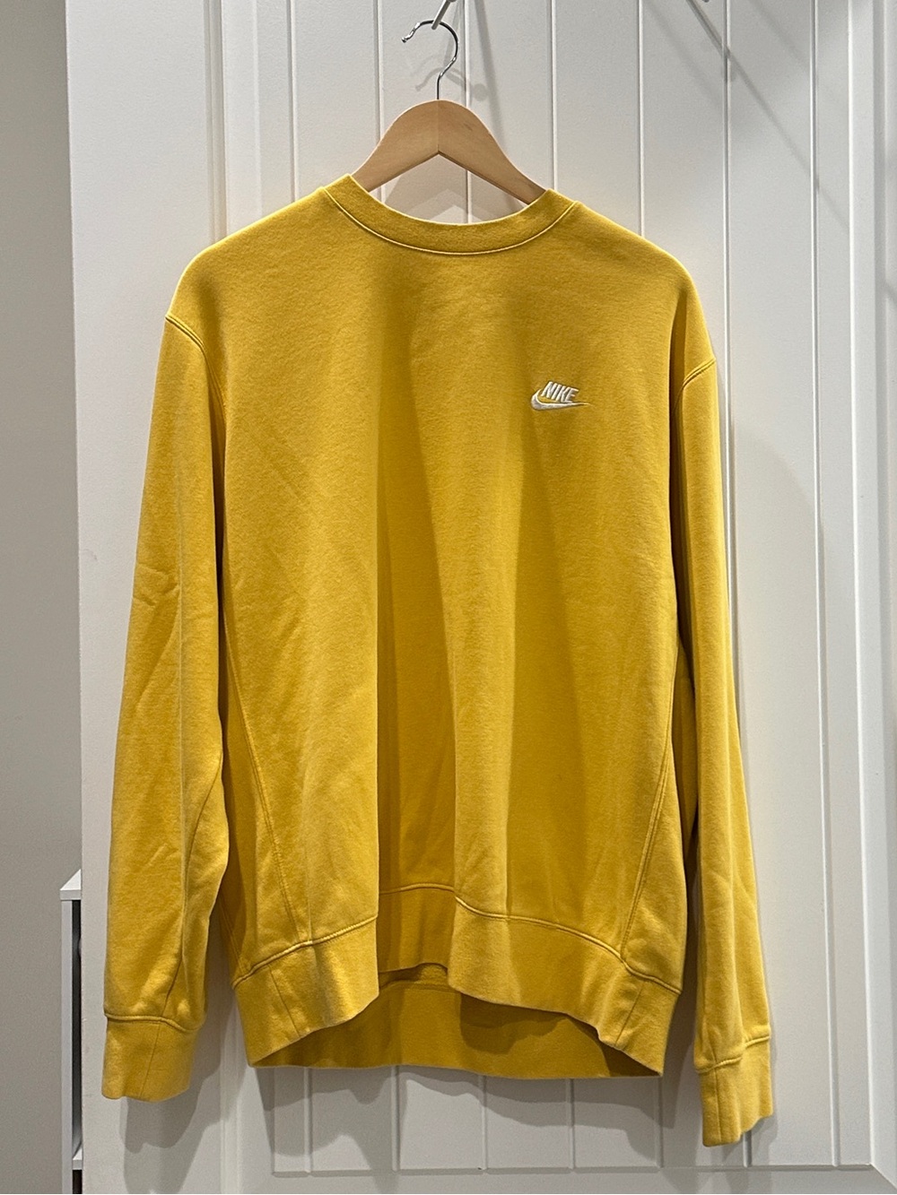 Nike Men’s Mustard Yellow Crewneck
